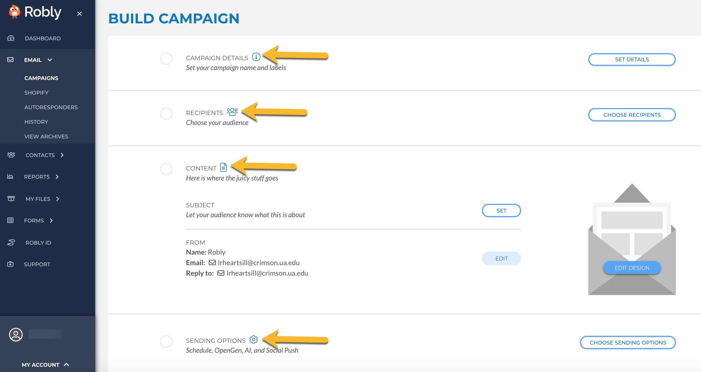 How do I create and send a campaign? – support.robly.com